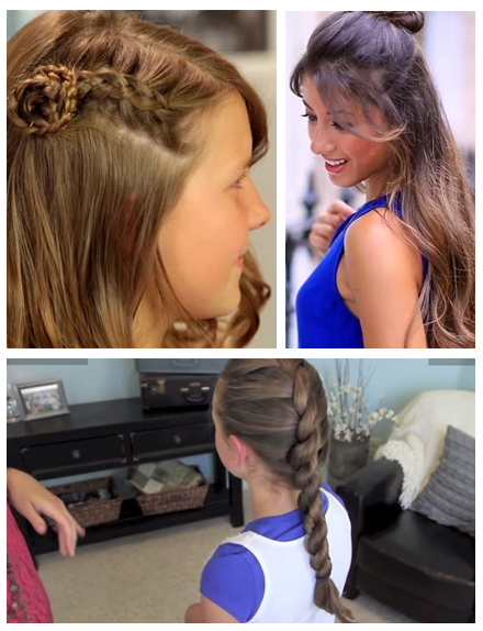 Quick And Easy School Hairstyles For Girls Littlewoods